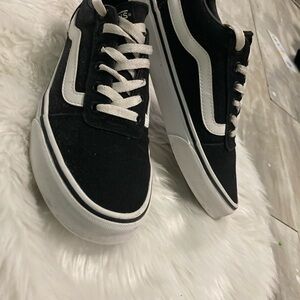 Vans Classic Black and White Low-Tops